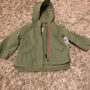 NWT Osh Kosh Olive Utility Jacket 2T